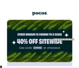 Pacas coupon verification screenshot