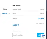 SAVE10 coupon verification screenshot