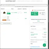 Pacific Grass coupon verification screenshot