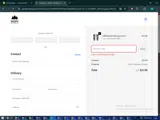 WINTER25 coupon verification screenshot
