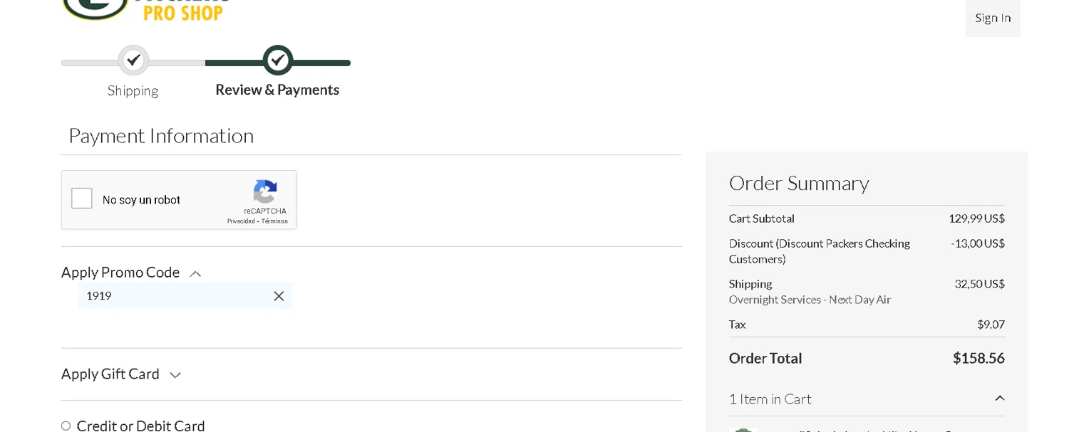Packers Pro Shop Promo Codes 10 Off September 2024