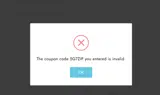 5G7ZIP coupon verification screenshot