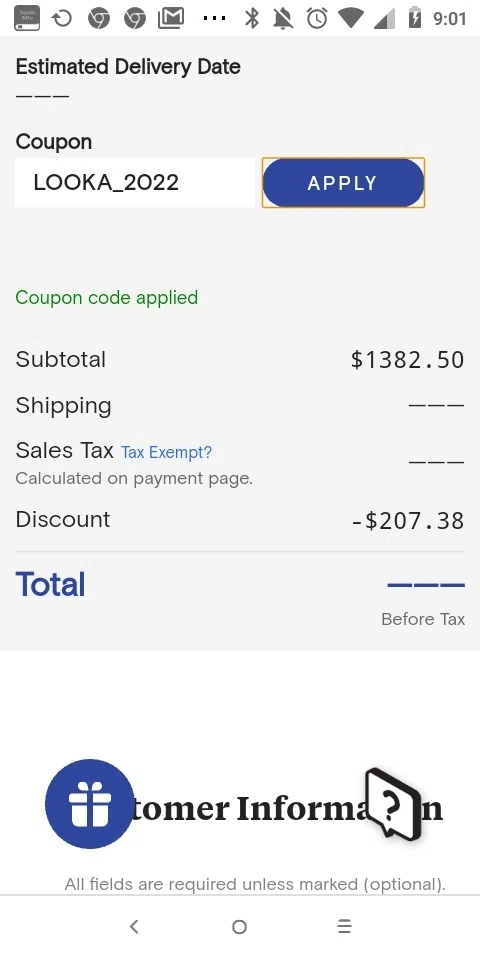Packlane checkout page showing Packlane coupon code box | Screenshot taken by SimplyCodes community member on Oct 5, 2022