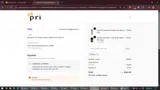 PRI15 coupon verification screenshot