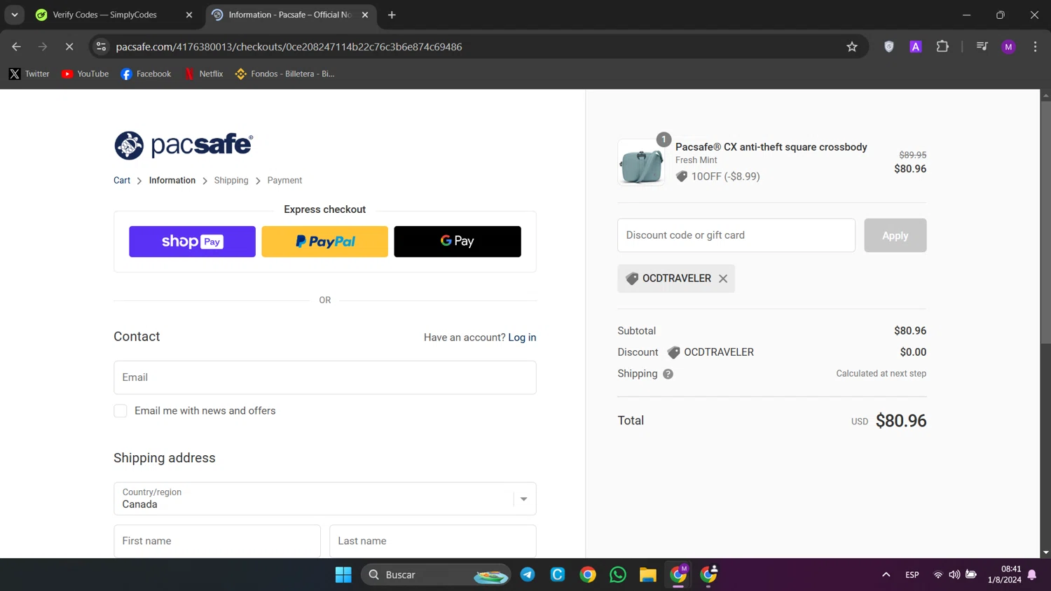 Pacsafe Discount Codes 10 Off September 2024