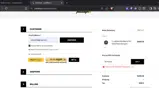 7B74A1DE coupon verification screenshot