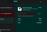 KIWI20VIP coupon verification screenshot