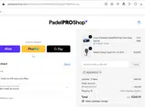 PADELPRO10 coupon verification screenshot