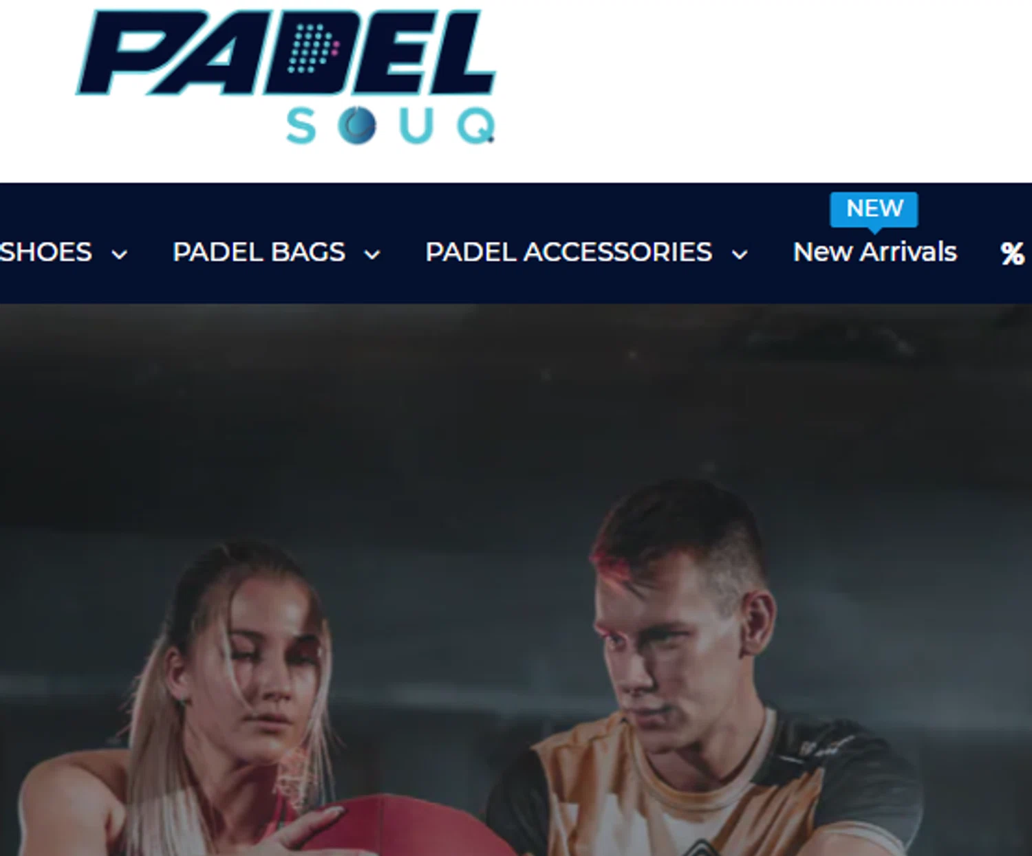 Padelsouq US promo code screenshot showing code JULY applied at Padelsouq US checkout page. Uploaded by SimplyCodes community member PIONEER01 on Jul 2, 2025