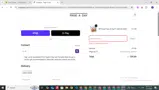 WELCOME coupon verification screenshot