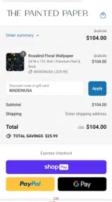 MADEINUSA coupon verification screenshot