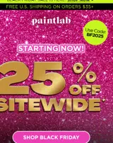 PaintLab coupon verification screenshot