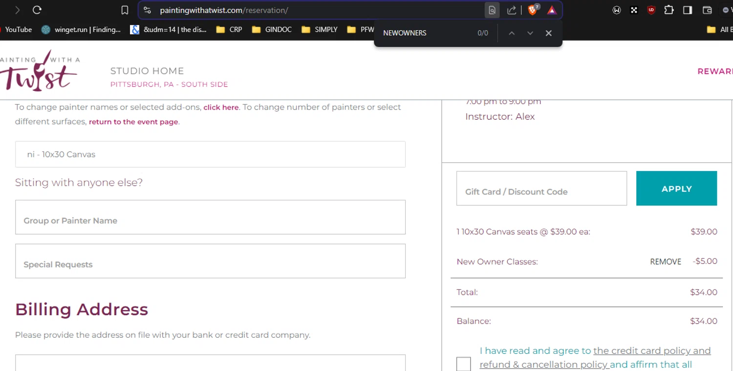 Painting with a Twist Discount Codes 5 Off August 2024