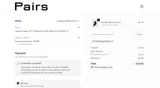 PAIRSWELCOME10 coupon verification screenshot