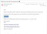 freesock coupon verification screenshot