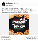 50off coupon verification screenshot