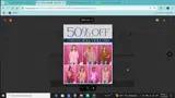 HOLLYJOLLY50 coupon verification screenshot