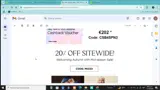 SANTA10 coupon verification screenshot