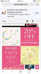 SAVE20 coupon verification screenshot