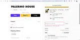 Palermo House coupon verification screenshot