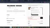 Palermo House coupon verification screenshot
