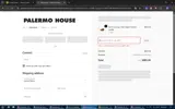Palermo House coupon verification screenshot