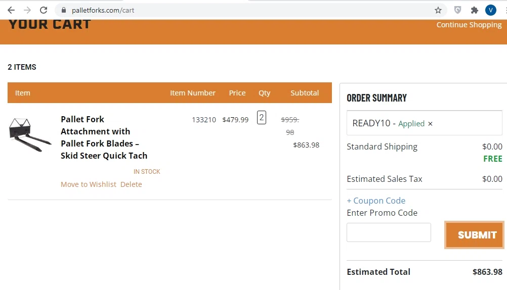 how to use Titan Attachments coupons