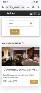 NRPP coupon verification screenshot