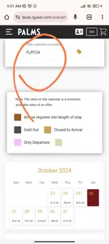 FLPC24 coupon verification screenshot
