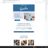 EASTER20 coupon verification screenshot