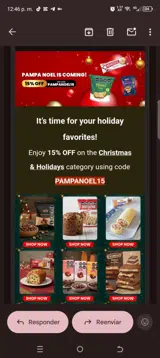 PAMPANOEL15 coupon verification screenshot
