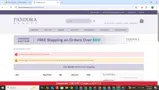 Pandora Beauty coupon verification screenshot