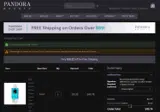 Pandora Beauty coupon verification screenshot