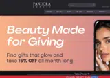 Pandora Beauty coupon verification screenshot