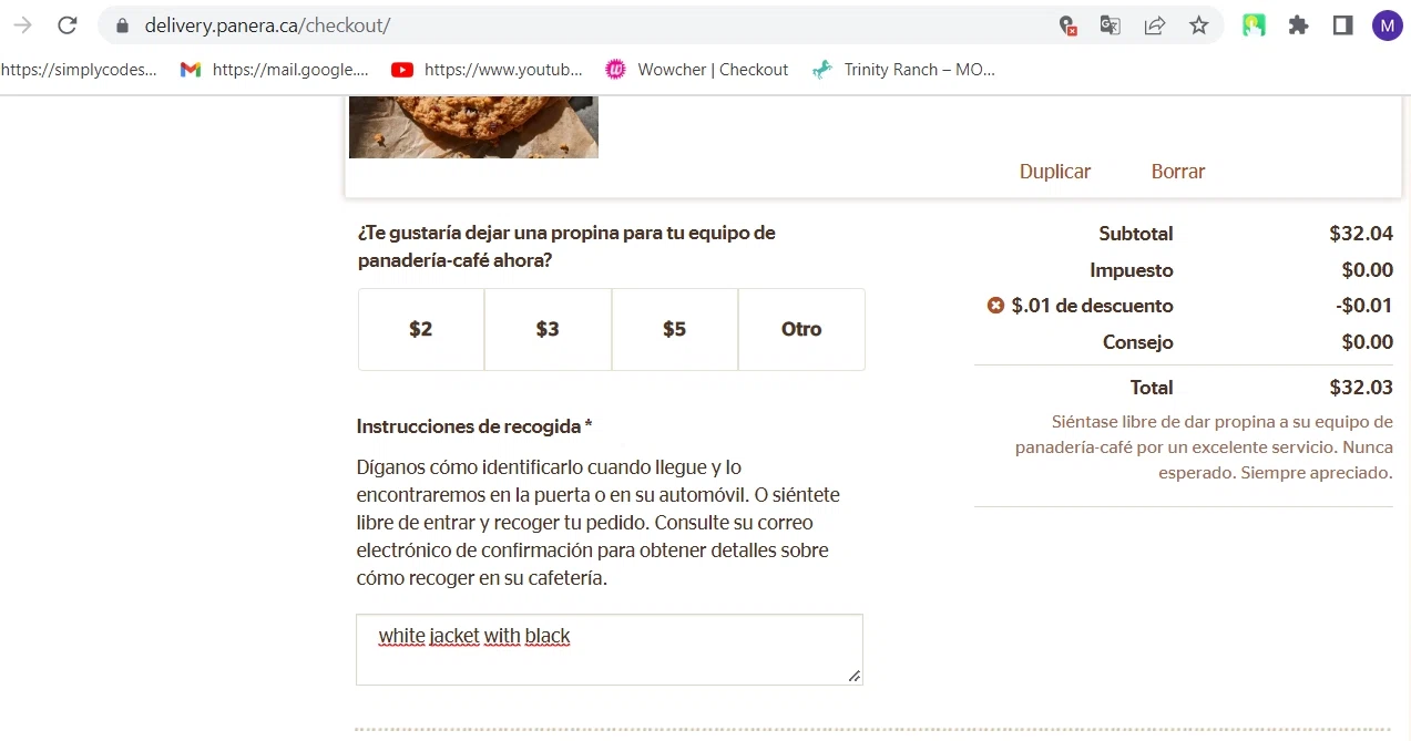 Panera bread delivery coupon code