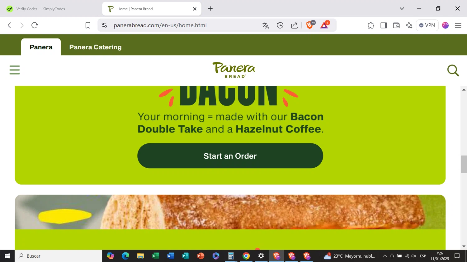 Panera Bread Promo Codes 2 Verified w Code Mar 2025