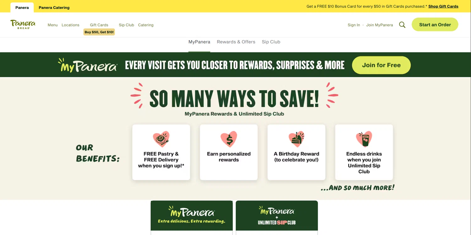 Panera Bread promo code screenshot showing code CATER30 applied at Panera Bread checkout page. Uploaded by SimplyCodes community member SmartChaser6420 on Nov 25, 2025