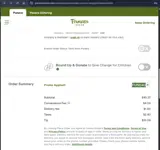Panera Bread coupon verification screenshot