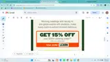Panera Bread coupon verification screenshot