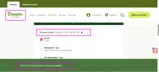 Panera Bread coupon verification screenshot