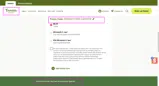 Panera Bread coupon verification screenshot