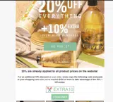 extra10 coupon verification screenshot