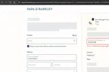 Papa & Barkley coupon verification screenshot