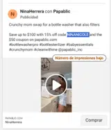 NINANICOLE coupon verification screenshot