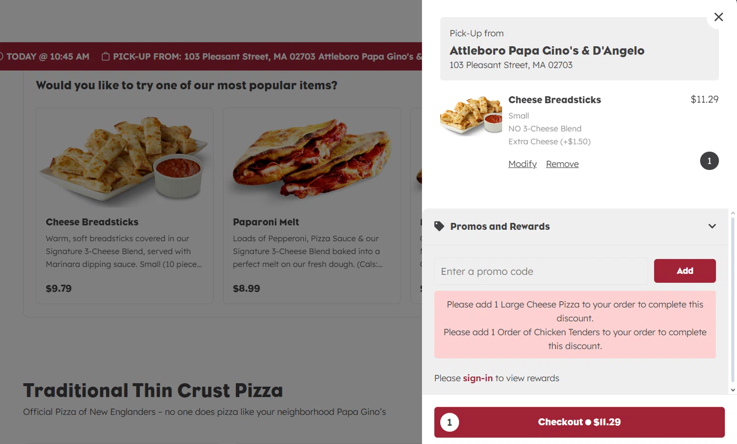 Papa Gino's Coupons - 20% Off | September 2024