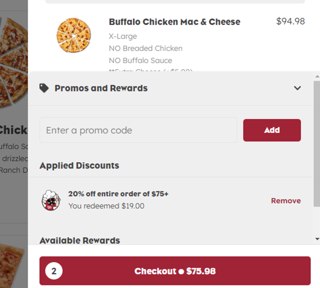 Papa Gino's Coupons - 20% Off | October 2024