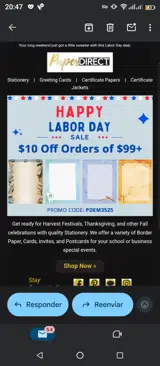 Pdem3525 coupon verification screenshot