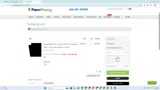PaperPapers.com coupon verification screenshot