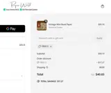 FREE15 coupon verification screenshot