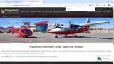 Papillon Helicopters coupon verification screenshot